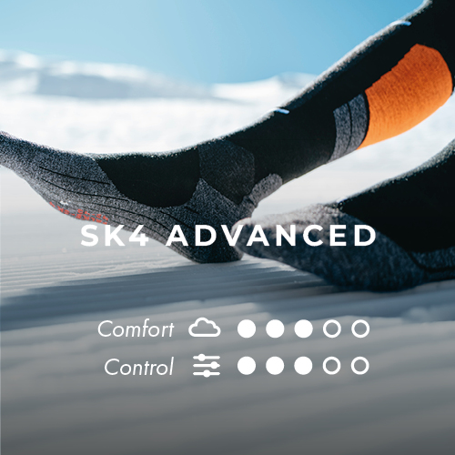 Falke Sk1 - Negro - Calcetines Esquí Hombre